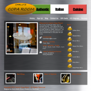 Carlo’s Copa Room Website Design and Launch